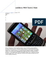 Perbaikan BlackBerry 9810 Torch 2 Mati Total