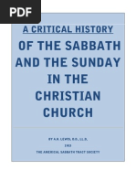 Download A Critical History of Sabbath and Sunday by MustardSeedNews SN26663196 doc pdf