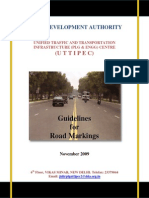 DDA Guidelines for Road Markings