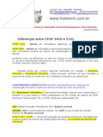 6 - CFOP 5405 e 5102 Substituto Tributario e Substituido PDF