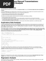 Download Automatic versus Manual Transmissions Mtcars Dataset Analysis by dsasas SN266640104 doc pdf