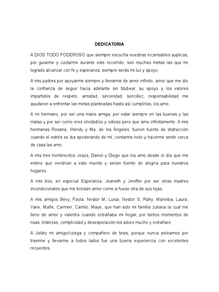 Agradecimientos tesis