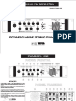 Nca Powered Mixer Pwm1600 Usb - Manual