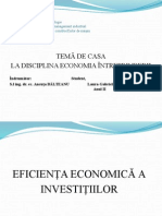 TEMA DE CASA Economia Intreprinderii