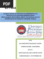 Kajian Tinjauan Mengenai Keberkesanan Penggunaan Konsep Persekitaran Pengajaran Maya Frog (Frog Vle) Di Kalangan Murid SK Haji Mahmud Chemor, Perak.