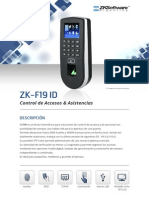 Zksoftware - F19-Id