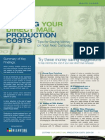 Cutting Production Costs: Your Direct Mail