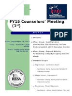 Agenda First Counselors Meeting 09 18 14