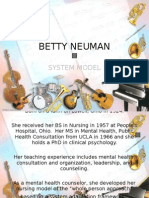 Betty Neuman (System Model) 2007