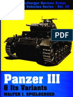 Schiffer - The Spielberger German Armor & Military Vehicles 3 - Panzer III & Its Variants