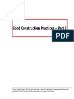 Good Construction Practices 1