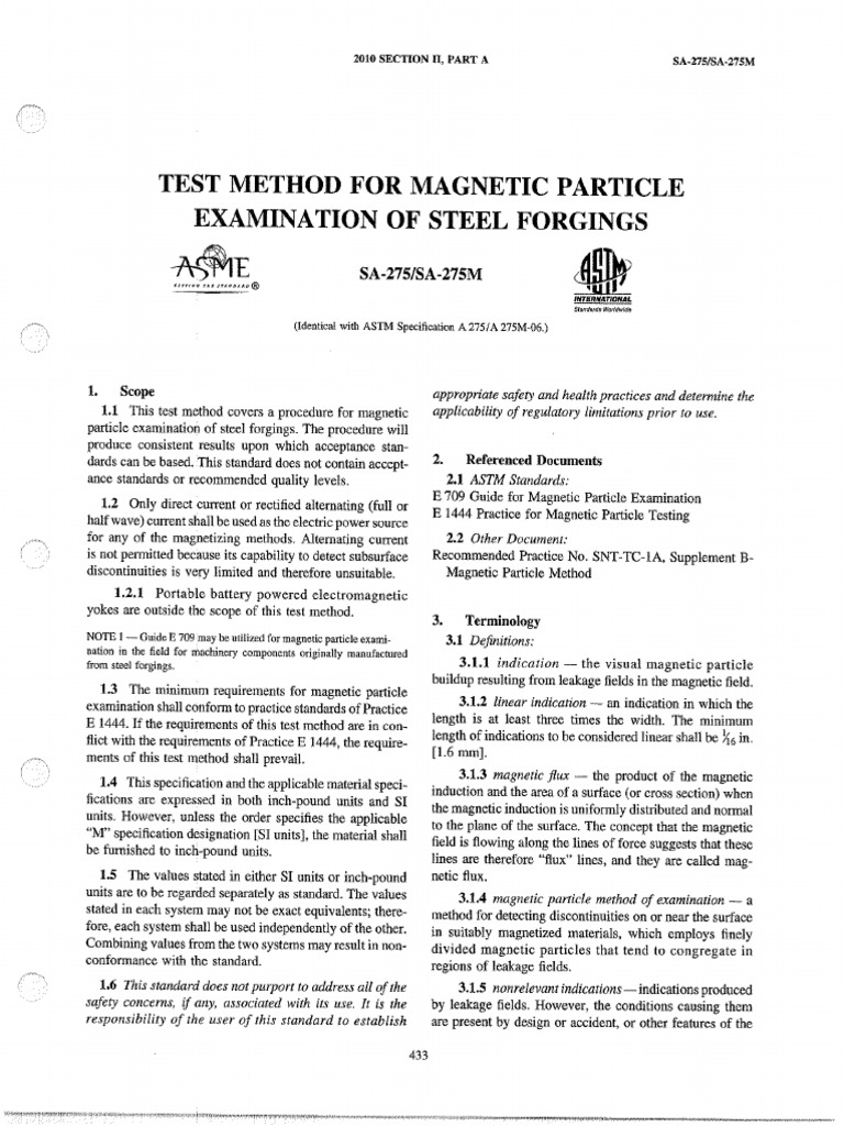 sao Astm Sa 275 | PDF