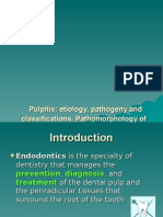 1 Pulpitis Etiology, Pathogeny and Classifications