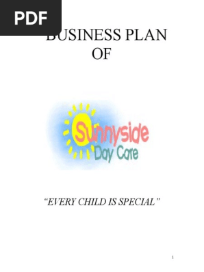 Business Plan (Baby Care Center)