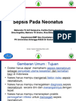 Diagnosis dan Penanganan Sepsis Pada Neonatus