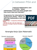 Source: Paper - Comparisons Between PISA And: Timss - Are We The Man With Two Watches?