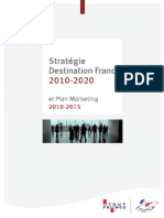 Atout France Strategie Marketing 2010 2020