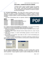 Capítulo 8 Vs Basic - Cuadros de Diálogo Comunes