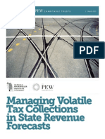 Managing Volatile Tax Collections in State Revenue Forecasts