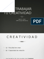 Creatividad Uvm