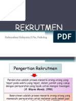 Rekrutmen