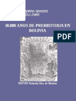 30 Mil Años de Prehistoria en Bolivia - Ibarra Grasso y Querejazu Lewis