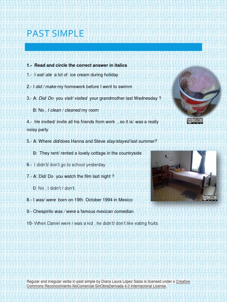 Regular and Irregular Verbs in Past | PDF