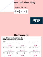 Problem of The Day