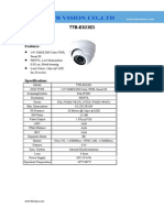 900TVL WDR Smart IR Metal Indoor Dome Analog Camera With 20M IR Distance TTB-E823E5 WWW - ttbvs.com-TTB E823E5 Specification