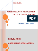 Administracion y Regulacion