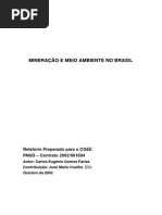 Mineração e Meio Ambiente