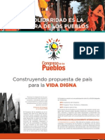 Cartilla Internacional Congreso de Los Pueblos