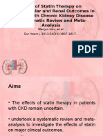 Effect of Statin Therapy on Cardiovascular and Renal Outcomes in Patients With Chronic Kidney Disease