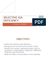 Selective Iga Deficiency: Fatima Al-Awadh
