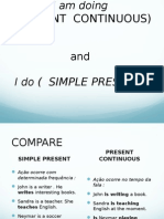 Simple Present Tense Versus Present Continuous