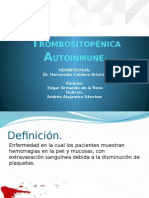 PURPRA TROMBOSITOPENICA AUTOINMUNE