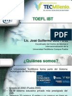 Presentacion -- ToEFL IBT -- 13ABR11