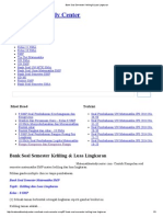 Bank Soal Semester Keliling & Luas Lingkaran PDF