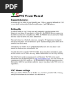 VNC Viewer Manual