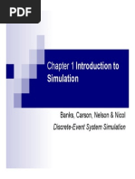 Introduction to Simulation [Chapter 1]