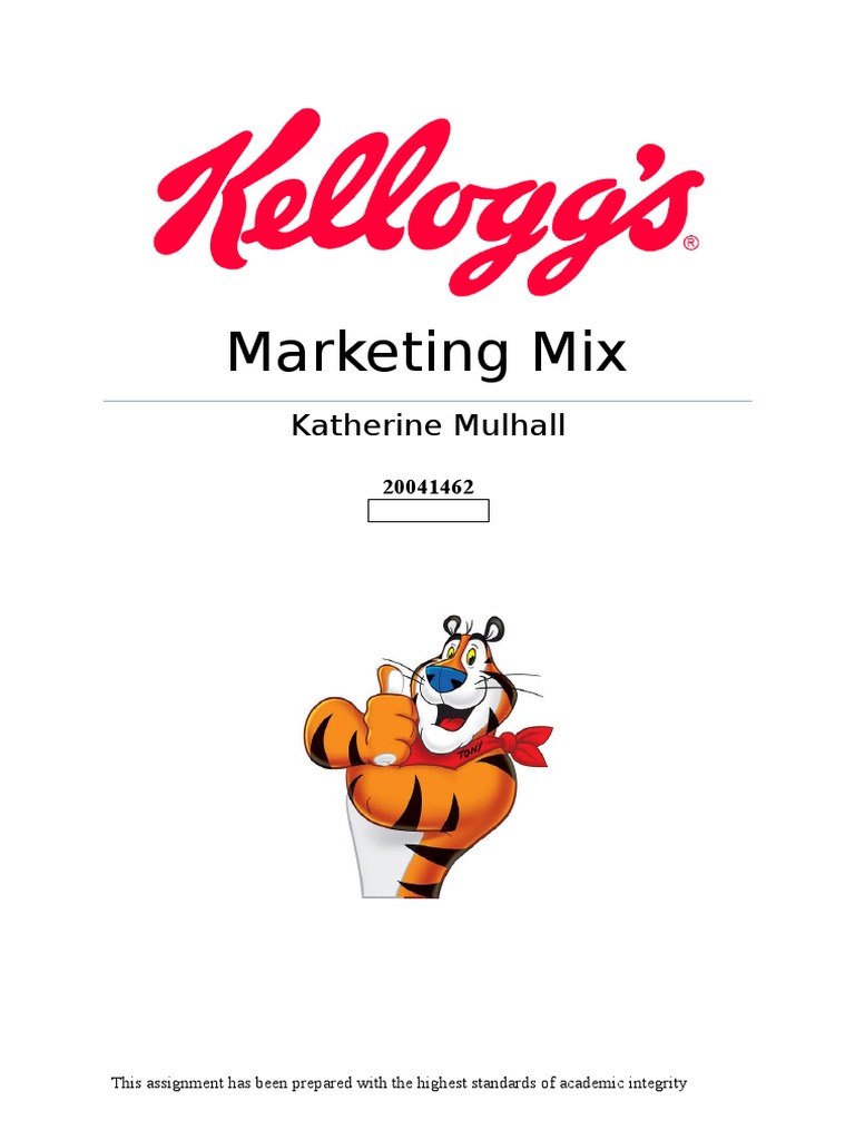 Kelloggs Marketing Mix Distribution (Business) Market Segmentation