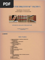Newsletter DIGESTO N.º 10. 2015