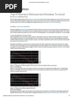 Top 4 Fibonacci Retracement Mistakes To Avoid