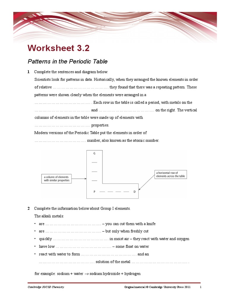 worksheet 3 2 periodicity pdf