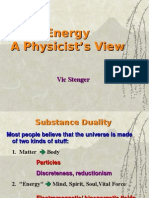 Energy, A Physicist's View