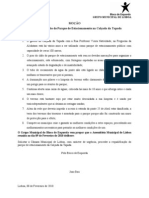 Moção Parque de Estacionamento Alcantara