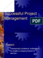 Successful Project Management