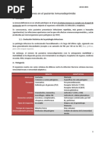 Tema 13 - Infecciones en El Paciente Inmunodeprimido