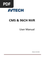 Avtech Cms User Manual v0.1bnvr CCTV