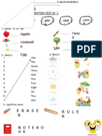 Evaluaciones N°1 Kids I Kids II